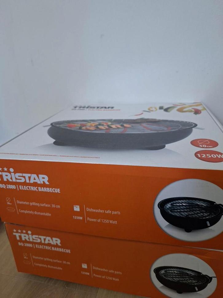 Tristar BQ-2880 Elektrische Barbecue - Nieuw in doos!, Tuin en Terras, Elektrische barbecues, Nieuw, Ophalen of Verzenden