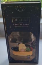 Chakra meditatie lamp Inclusief 8 Helende kristallen, Ophalen of Verzenden, Mineraal