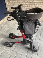 Prima rollator met zitje, dichte tas en goede rem, Ophalen, Opvouwbaar, Gebruikt