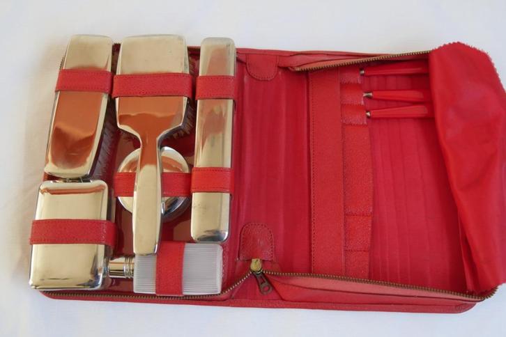 Klassieke reis set, Antiek en Kunst, Antiek | Overige Antiek, Ophalen of Verzenden