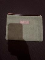Groene corduroy etui / toilettas, Minder dan 40 cm, Minder dan 35 cm, Zo goed als nieuw, Groen
