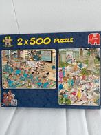 Jan van Haasteren 2x500 stukjes 81302, Ophalen of Verzenden, Zo goed als nieuw