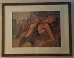 Nico Vrielink in lijst, Antiek en Kunst, Kunst | Litho's en Zeefdrukken, Ophalen of Verzenden