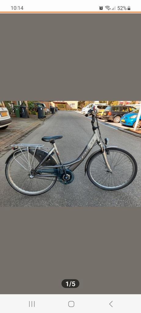 PUCH 28"/50cm 3 versnellingen (Zéér nette en goede staat), Fietsen en Brommers, Fietsen | Dames | Damesfietsen, Zo goed als nieuw