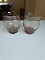 Whiskey rook glazen 2 stuks, Verzamelen, Glas en Borrelglaasjes, Ophalen of Verzenden, Zo goed als nieuw, Overige typen