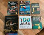 Biljarten zes biljartboeken o.a. driebanden samen 100 euro, Boeken, Sportboeken, Ophalen of Verzenden, Zo goed als nieuw, Overige sporten