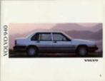 Volvo 940, 960 of S90 fraai brochure/auto folder '91 - '97, Ophalen of Verzenden, Zo goed als nieuw, Volvo