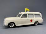 Tekno 731-32 Mercedes Benz 220 Ambulance, Ophalen of Verzenden, Gebruikt, Auto, Overige merken