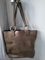 X works groene leren tas., Kleding | Dames, Overige Dameskleding, X works, Ophalen of Verzenden, Gedragen