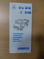 UNIMOG folder, Ophalen of Verzenden