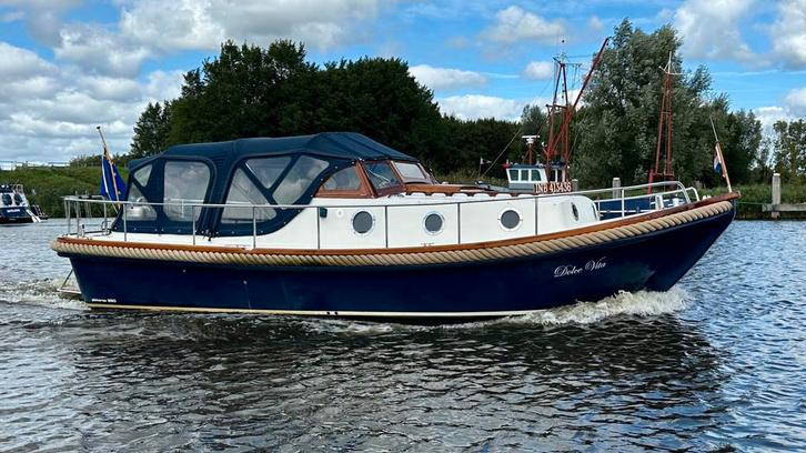 Pieterse 8.50 OK (bj 2001), Watersport en Boten, Motorboten en Motorjachten, Gebruikt, 9 tot 12 meter, Overige brandstoffen, 50 pk of meer