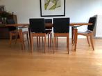 Eetkamertafel en stoelen Ligne Roset, Ophalen, Gebruikt, Design, 6 tot 8 stoelen