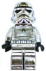 Lego Star Wars Imperial Stormtrooper Chrome Silver sw0097, Ophalen of Verzenden, Gebruikt, Losse stenen, Lego