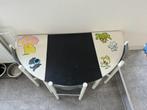 Half ronde kindertafel, Kinderen en Baby's, Kinderkamer | Tafels en Stoelen, Gebruikt, Tafel(s) en Stoel(en), Ophalen