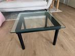 Hay Kofi Salontafel Zwart Glas - Zo Goed Als Nieuw, Ophalen, 100 tot 150 cm, Vierkant, 50 tot 100 cm