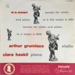 Mozart Grumiaux Haskil ‎Sonata For Violin And Piano, Kamermuziek, Zo goed als nieuw, Classicisme, 12 inch