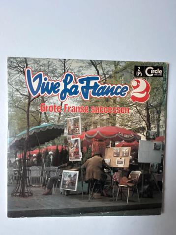 Vive La France 2 - Grote Franse Successen (2 LP's) beschikbaar voor biedingen