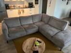Grijze Hoekbank . Moet weg, Ophalen, Gebruikt, Stof