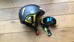 Skihelm kind met bijpassende skibril, Overige typen, Zo goed als nieuw, Skiën, Ophalen