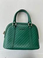 Gucci handtas groen leer incl aankoopnota, Ophalen of Verzenden, Zo goed als nieuw, Groen, Handtas