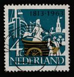 nvph 807 met openbalkstempel Vlagtwedde (9324), Postzegels en Munten, Postzegels | Nederland, Verzenden, Na 1940, Gestempeld