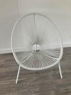 Witte Acapulco Stoel, Huis en Inrichting, Stoelen, Ophalen, Kunststof, Wit, Zo goed als nieuw