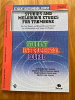 Trombone Etudes - Student Instrumental Course, Klassiek, Les of Cursus, Nieuw, Ophalen of Verzenden
