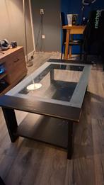 Gratis salontafel met glasplaat - Lelystad, Gebruikt, 100 tot 150 cm, Modern, Minder dan 50 cm