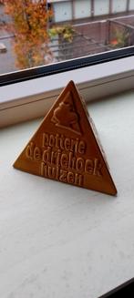 Potterie De Driehoek Huizen reclame aardewerk, Antiek en Kunst, Antiek | Keramiek en Aardewerk, Ophalen of Verzenden