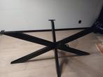 Mooie zwarte tafelpoot, Huis en Inrichting, Ophalen, Zo goed als nieuw, Rechthoekig, 50 tot 100 cm