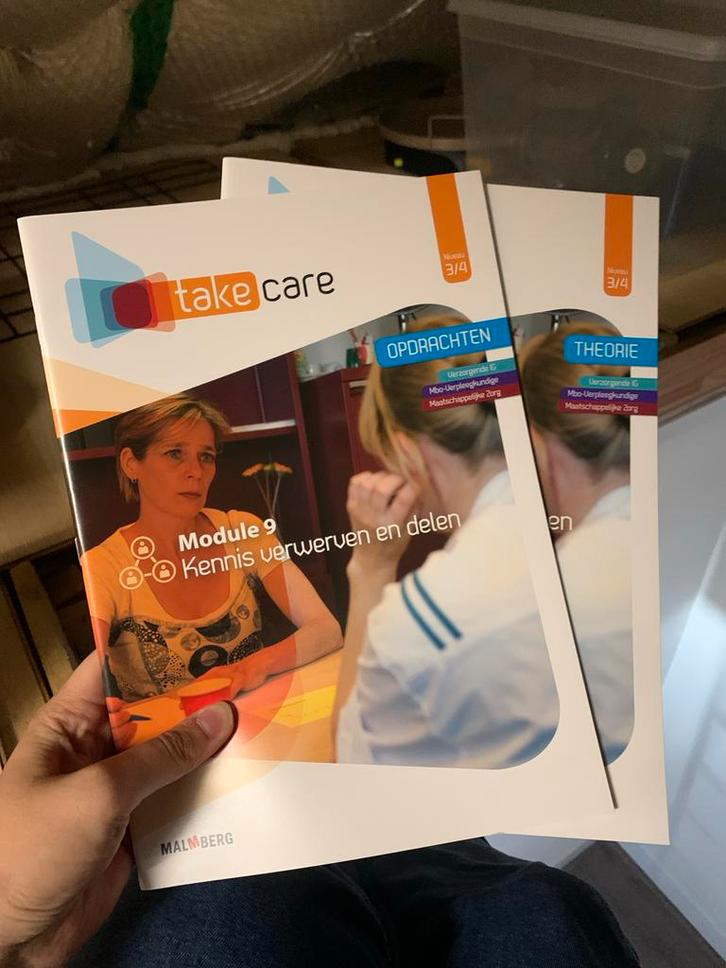 Take Care Module 9 Theorie & Opdrachten - Nieuw!, Boeken, Studieboeken en Cursussen, Nieuw, MBO, Ophalen