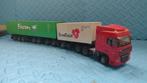 DAF XF Container transport, Hobby en Vrije tijd, Modelauto's | 1:50, Ophalen of Verzenden, Bus of Vrachtwagen, Lion Toys