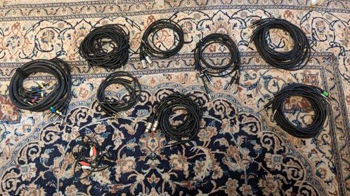 Diverse audio kabels, Muziek en Instrumenten, Kabels en Stekkers, Gebruikt, Ophalen of Verzenden