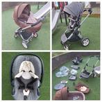 Stokke Crusi kinderwagen 3-in-1, met autostoeltje en extra's, Kinderen en Baby's, Kinderwagens en Combinaties, Gebruikt, Combiwagen