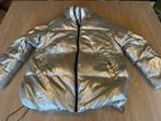 tommy hilfiger icons donsjas - zilver, maat l - eendendons, Maat 38/40 (M), Ophalen of Verzenden, Zo goed als nieuw, Nvt