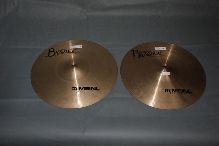 Meinl Byzance hihat bekkens 1068/1384gr 14 inch  <25252315>, Muziek en Instrumenten, Instrumenten | Onderdelen, Gebruikt, Drums of Percussie
