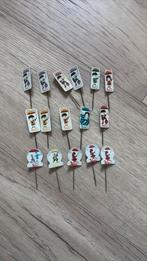 16 Vintage Venz Hagelslag speldjes / pins, Ophalen of Verzenden, Gebruikt, Overige onderwerpen