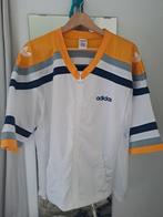 Vintage Adidas 90's jacket, maat L, Maat 48/50 (M), Wit, Ophalen of Verzenden, Zo goed als nieuw
