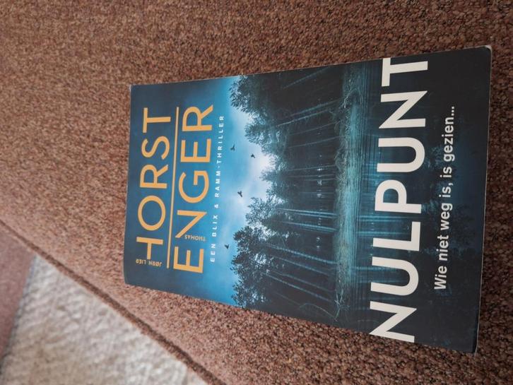 Thomas Enger - Nulpunt, Boeken, Thrillers, Zo goed als nieuw, Nederland, Ophalen of Verzenden