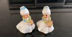 Napco Japan flower girl 2x miniatuur- beeldjes-letterbak, Verzamelen, Beelden en Beeldjes, Ophalen of Verzenden, Zo goed als nieuw