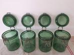 Vintage Durfor en L'Ideale weckpotten 1 liter, 4 stuks, Ophalen of Verzenden