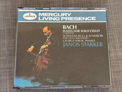 Bach - Suites for solo chello, complete (2CD), Cd's en Dvd's, Cd's | Klassiek, Zo goed als nieuw, Kamermuziek, Barok, Met libretto
