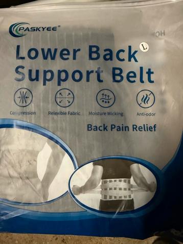 Lower Back support Belt. beschikbaar voor biedingen
