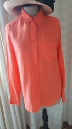 Equipment zijde blouse S, Oranje, EQUIPMENT, Zo goed als nieuw, Maat 36 (S)