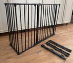 Traphekje BabyDan Flex zwart, Kinderen en Baby's, Traphekjes, Ophalen, Zo goed als nieuw, Metaal of IJzer, 115 cm of meer
