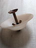 Prachtige Italiaanse albasten plafondlamp 40cm diameter, Huis en Inrichting, Lampen | Plafondlampen, Ophalen of Verzenden, Zo goed als nieuw