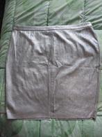 Zilverkleurig rokje, Espresso maat 46, Ophalen of Verzenden, Nieuw, Maat 46/48 (XL) of groter, Boven de knie