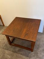 Salontafel met lade 70x70cm. Hoogte 44cm, Huis en Inrichting, Tafels | Salontafels, Ophalen, Gebruikt, 50 tot 100 cm, Koloniaal