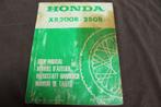 Honda XR200R XR250R 1984morocycle shop manual XR 250R XR 200, Ophalen of Verzenden, Honda