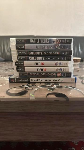Stapel ps3 games beschikbaar voor biedingen